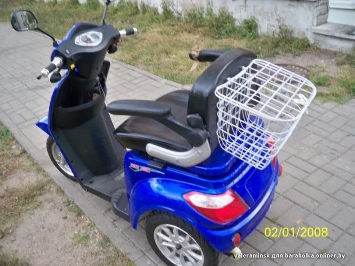 Электроскутер Volteco Trike 800 Вольтеко Трайк 1000 Вт — изображение 10