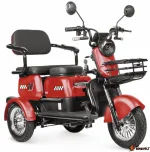 Электротрицикл E-TRIKE MINYON 2+1 NEW 2024 с АКБ Li-ion 48V 20Ah