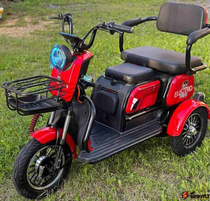 Электротрицикл Electrotrike Бумеранг 3000 красный — изображение 2