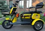 Электротрицикл Electrotrike Бумеранг 3000 желтый