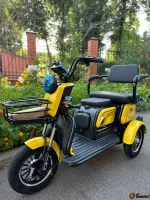 Электротрицикл Electrotrike Бумеранг 3000 желтый — изображение 7