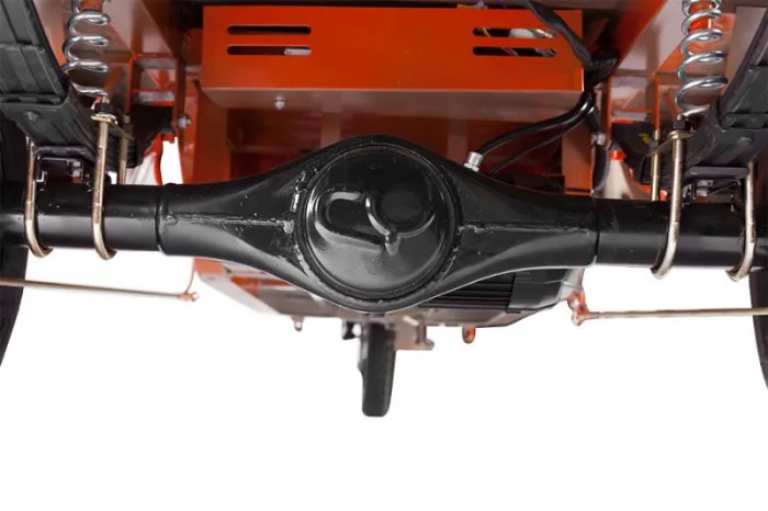 Электротрицикл ELTRECO D2 60V 1000W оранжевый Без аккумулятора — изображение 5
