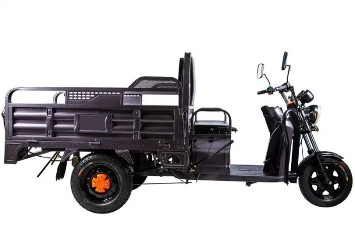 Электротрицикл ELTRECO D2 60V 1000W оранжевый Без аккумулятора — изображение 6