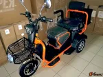 Электротрицикл Green City S2 V4 двухместный c корзиной