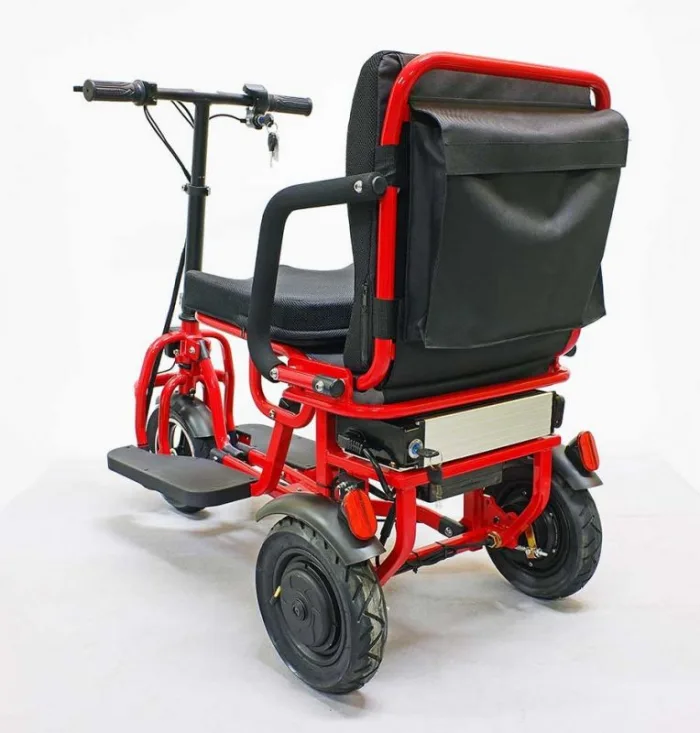 Электротрицикл GreenCamel Кольт V700 (48V 2x350W) с сиденьем — изображение 7