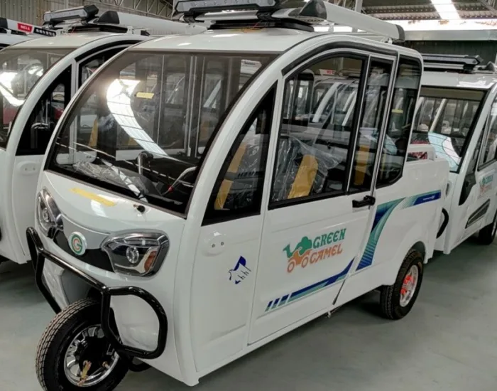 Электротрицикл GreenCamel Шторм Пикап (60V 1500W) кабина, кузов, понижающая — изображение 2