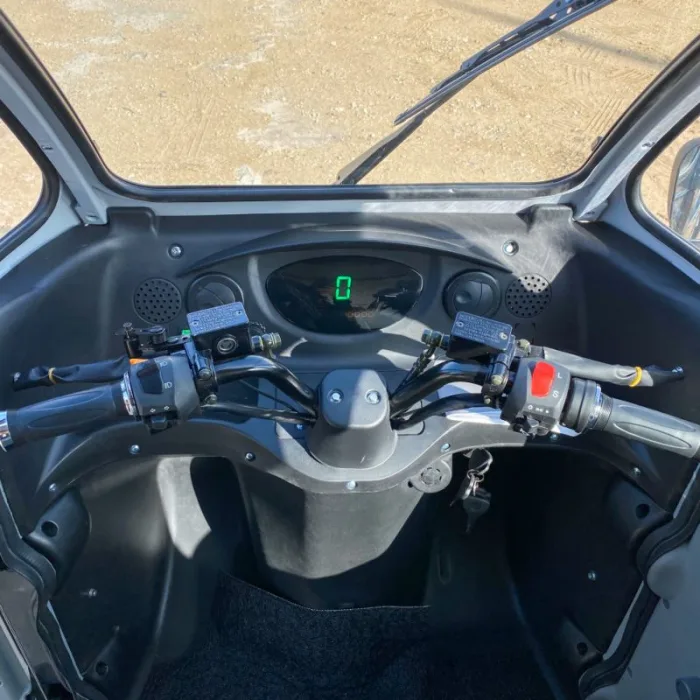 Грузовая электрическая тележка GreenCamel Тендер E1200 (72V 2500W) кабина, понижающая — изображение 11