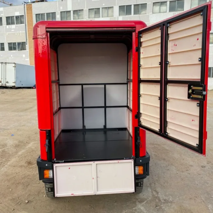 Грузовая электрическая тележка GreenCamel Тендер E1200 (72V 2500W) кабина, понижающая — изображение 16