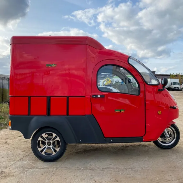 Грузовая электрическая тележка GreenCamel Тендер E1200 (72V 2500W) кабина, понижающая — изображение 7