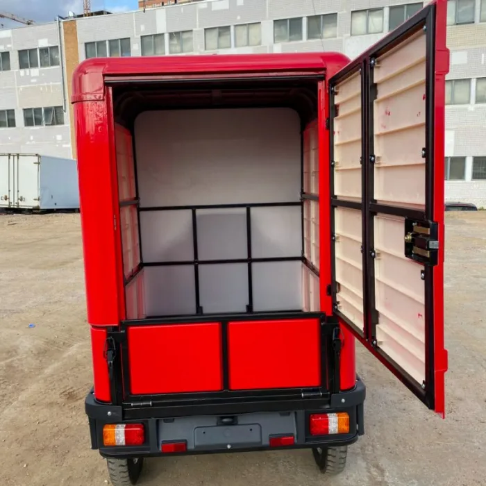 Грузовая электрическая тележка GreenCamel Тендер E1200 (72V 2500W) кабина, понижающая — изображение 8