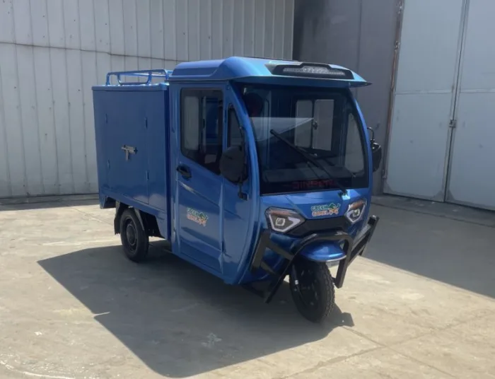 Грузовая электрическая тележка GreenCamel Тендер E1500 (60V 1200W) кабина, понижающая — изображение 3