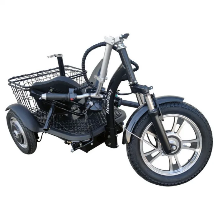Электротрицикл HEADWAY LUX DUAL TR 700W черный — изображение 4