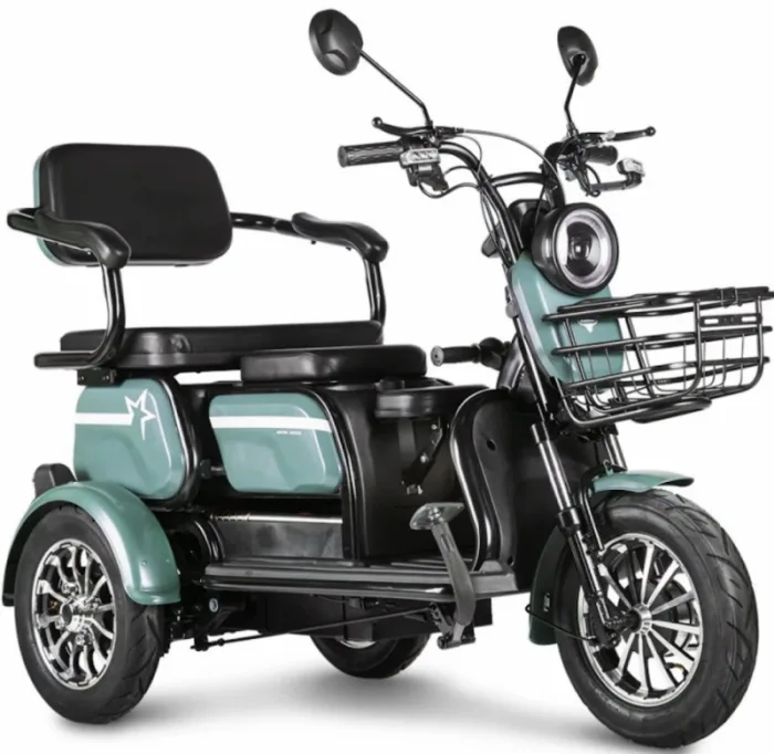 Электротрицикл Rutrike Пилот серый — изображение 4