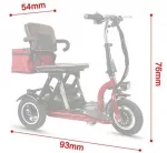 Электротрицикл TRION Shturman DUAL Красный — изображение 5