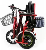 Электротрицикл TRION Transporter Dual PLUS (M) Li-Ion Красный — изображение 4