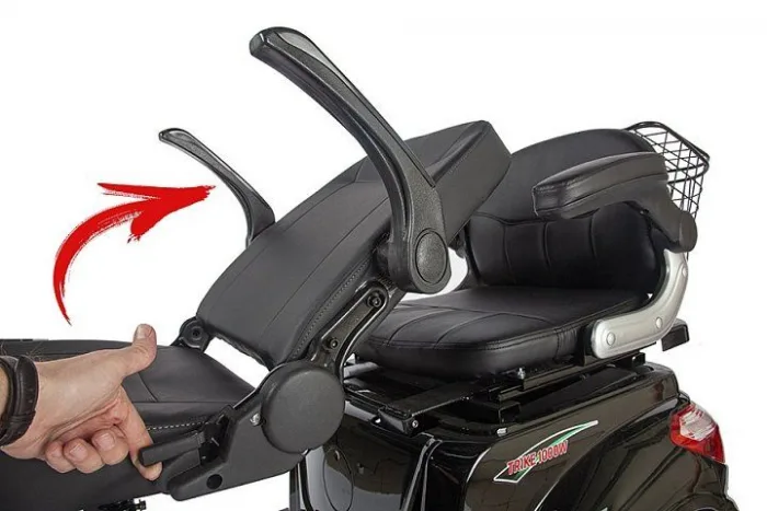 Электротрицикл VOLTECO TRIKE L NEW 1000W 60V/20A двухместный — изображение 7