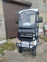 Электроцикл четырехколесный ROOF 4-trike 2+1 1000W Белый — изображение 3