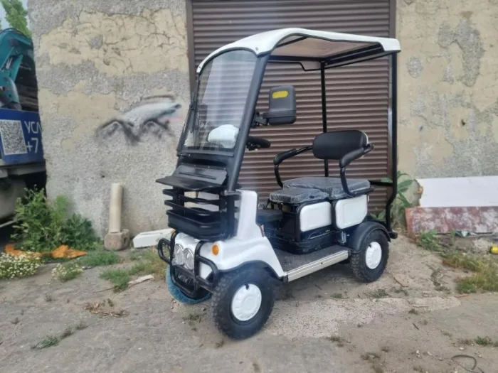 elektrotsikl-chetyrehkolesnyj-roof-4-trike-21-1000w-3 Электроцикл четырехколесный ROOF 4-trike 2+1 1000W Белый — изображение 4