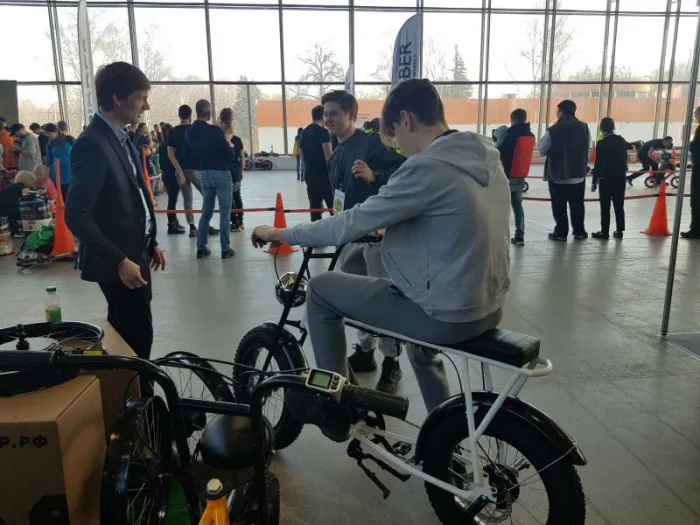 Электровелосипед bikevolt Пикник 750W Синий — изображение 8