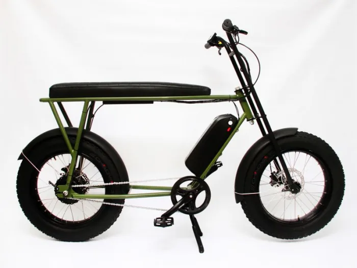 Электровелосипед bikevolt Пикник 750W Темно-зеленый — изображение 2