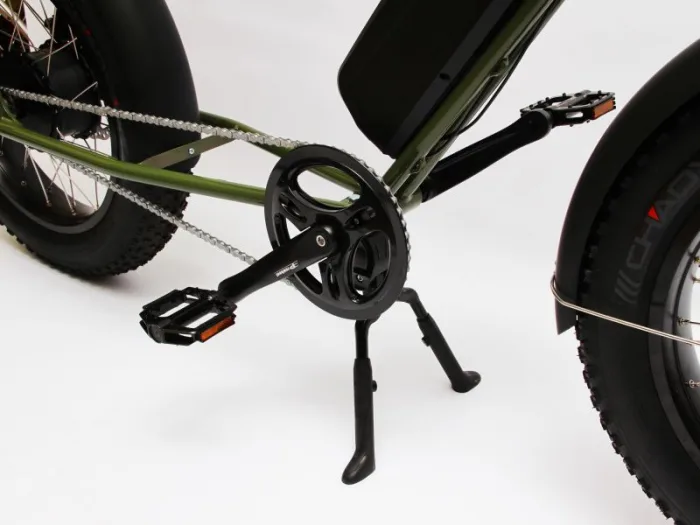 Электровелосипед bikevolt Пикник 750W Темно-зеленый — изображение 3