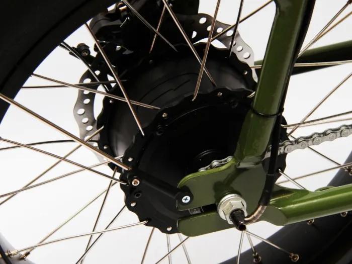 Электровелосипед bikevolt Пикник 750W Темно-зеленый — изображение 5