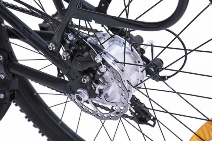 Электровелосипед Wellness CROSS DUAL 1000 Велогибрид Вэлнэс Кросс Дуал 1000Вт черный — изображение 8