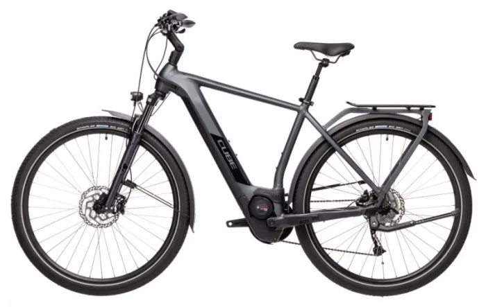 Электровелосипед Cube KATHMANDU Hybrid One 500 Черный — изображение 8