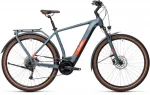 Электровелосипед Cube KATHMANDU Hybrid One 500 Голубо-красный — изображение 2