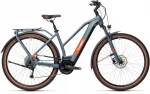 Электровелосипед Cube KATHMANDU Hybrid One 500 Голубо-красный — изображение 3