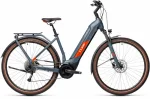 Электровелосипед Cube KATHMANDU Hybrid One 500 Голубо-красный — изображение 4