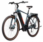 Электровелосипед Cube KATHMANDU Hybrid One 500 Голубо-красный — изображение 7