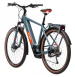 Электровелосипед Cube KATHMANDU Hybrid One 500 Голубо-красный — изображение 9