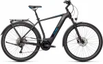 Электровелосипед Cube KATHMANDU Hybrid PRO 625 Черно-голубой — изображение 2
