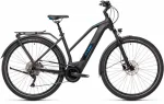 Электровелосипед Cube KATHMANDU Hybrid PRO 625 Черно-голубой — изображение 3