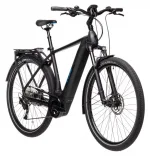 Электровелосипед Cube KATHMANDU Hybrid PRO 625 Черно-голубой — изображение 5