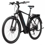 Электровелосипед Cube KATHMANDU Hybrid PRO 625 Черно-голубой — изображение 7