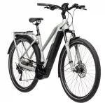 Электровелосипед Cube KATHMANDU Hybrid PRO 625 Бело-серый — изображение 5