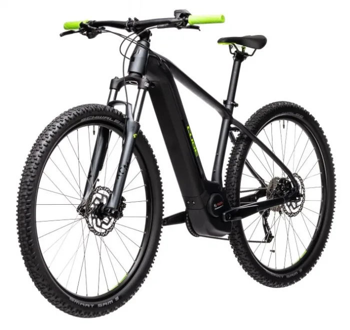 Электровелосипед Cube REACTION HYBRID PERFORMANCE 400 Серо-зеленый — изображение 5