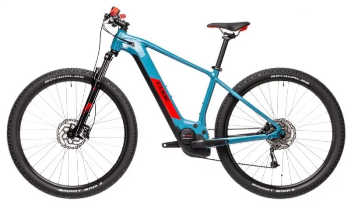 Электровелосипед Cube REACTION HYBRID PERFORMANCE 500 Голубо-красный — изображение 3