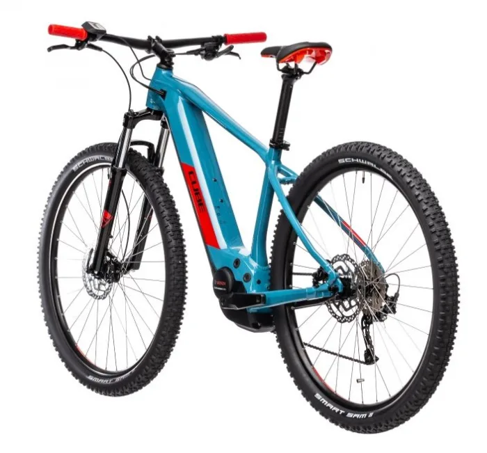 Электровелосипед Cube REACTION HYBRID PERFORMANCE 500 Голубо-красный — изображение 5