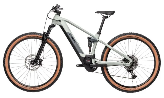 Электровелосипед Cube STEREO HYBRID 120 PRO 500 Бело-серый — изображение 3