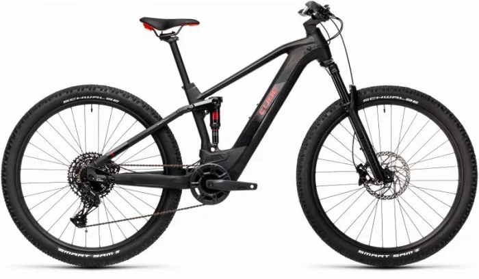 Электровелосипед Cube STEREO HYBRID 120 PRO 625 Черно-красный — изображение 2