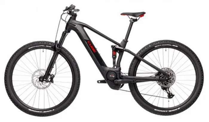 Электровелосипед Cube STEREO HYBRID 120 PRO 625 Черно-красный — изображение 3