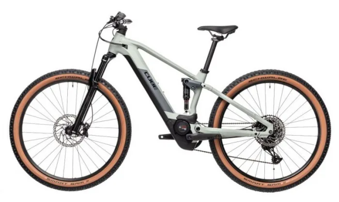 Электровелосипед Cube STEREO HYBRID 120 PRO 625 Бело-серый — изображение 3