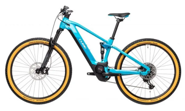 Электровелосипед Cube STEREO HYBRID 120 PRO 625 Голубой — изображение 3