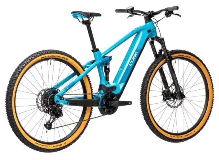 Электровелосипед Cube STEREO HYBRID 120 PRO 625 Голубой — изображение 6