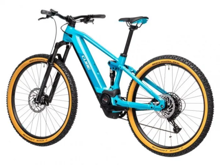 Электровелосипед Cube STEREO HYBRID 120 PRO 625 Голубой — изображение 7