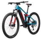 Электровелосипед Cube STEREO HYBRID 120 RACE 625 Голубо-красный — изображение 5