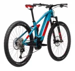 Электровелосипед Cube STEREO HYBRID 120 RACE 625 Голубо-красный — изображение 6
